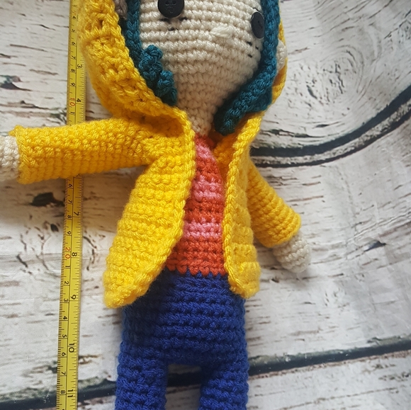 Crochet Coraline Doll - Picture 14 of 16